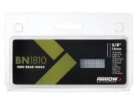 ARROW   BN1810CS  BRAD NAILS (1000) 5/8IN 15MM
