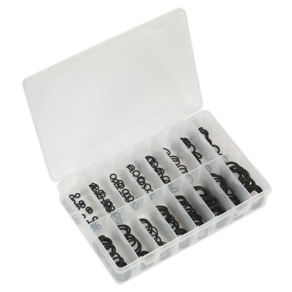 Rubber O-Ring Assortment 225pc Metric