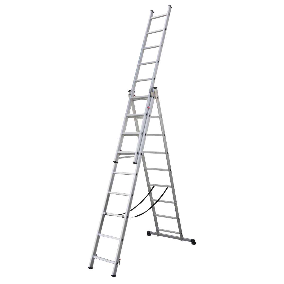 Extension Combination Ladder 3 x 9 Aluminium - BS EN 131
