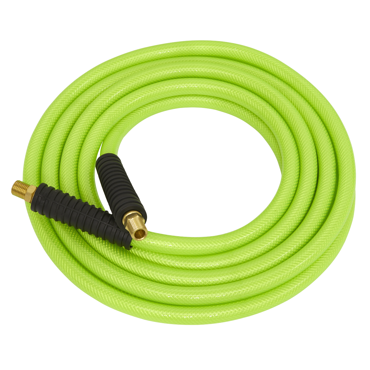 Air Hose High-Visibility 10m x •10mm with 1/4"BSP Unions