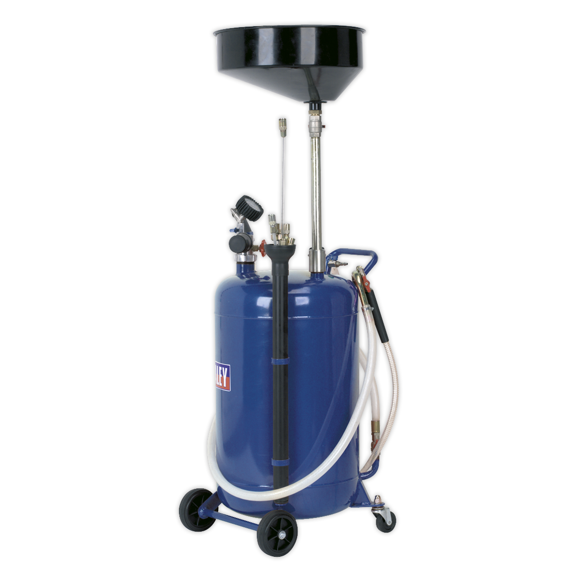 Air Discharge Mobile Oil Drainer with Probes 90L