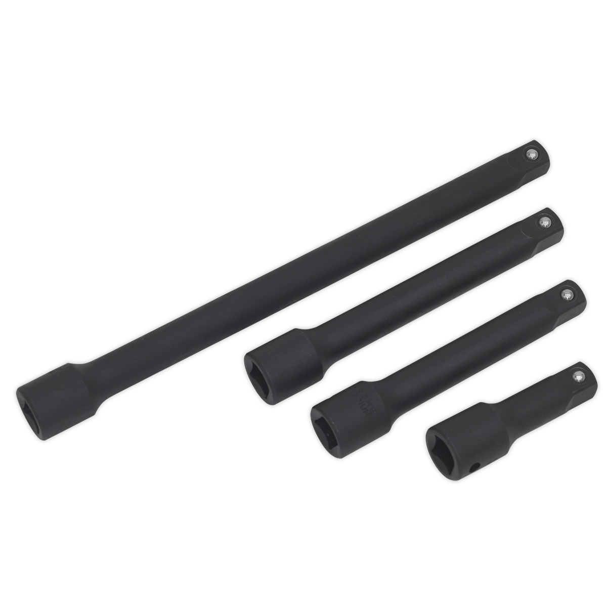 Impact Extension Bar Set 4pc 1/2"Sq Drive