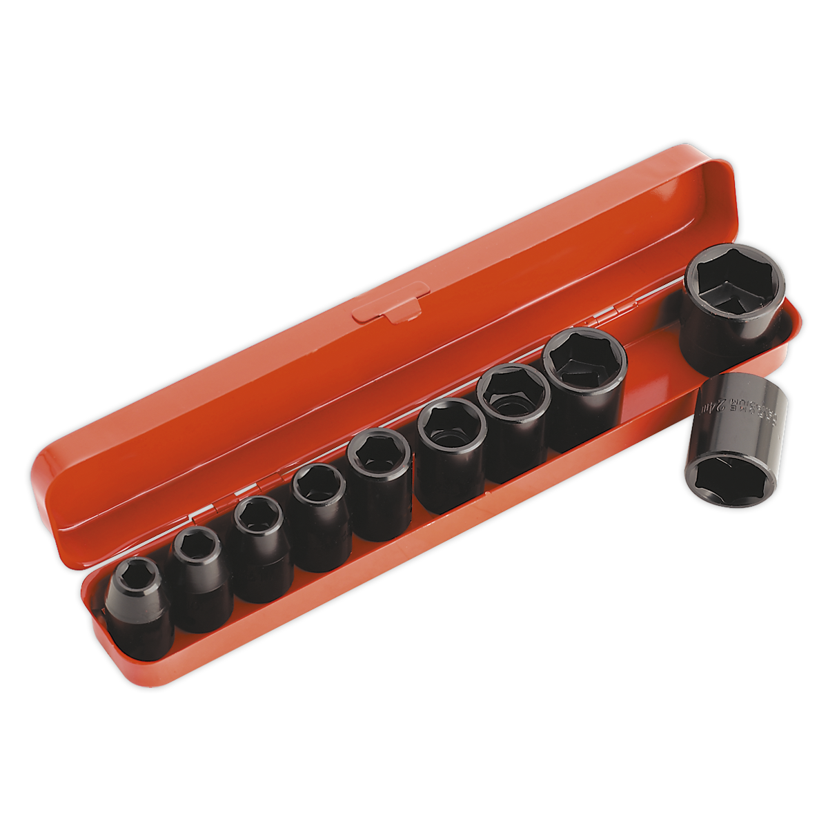 Impact Socket Set 10pc 1/2"Sq Drive Metric