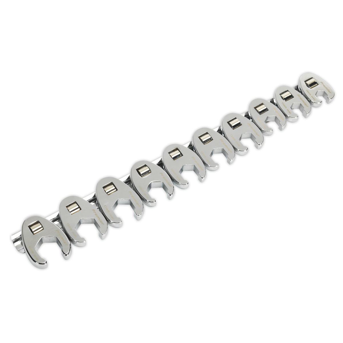 Crow's Foot Spanner Set 10pc 3/8"Sq Drive - Metric