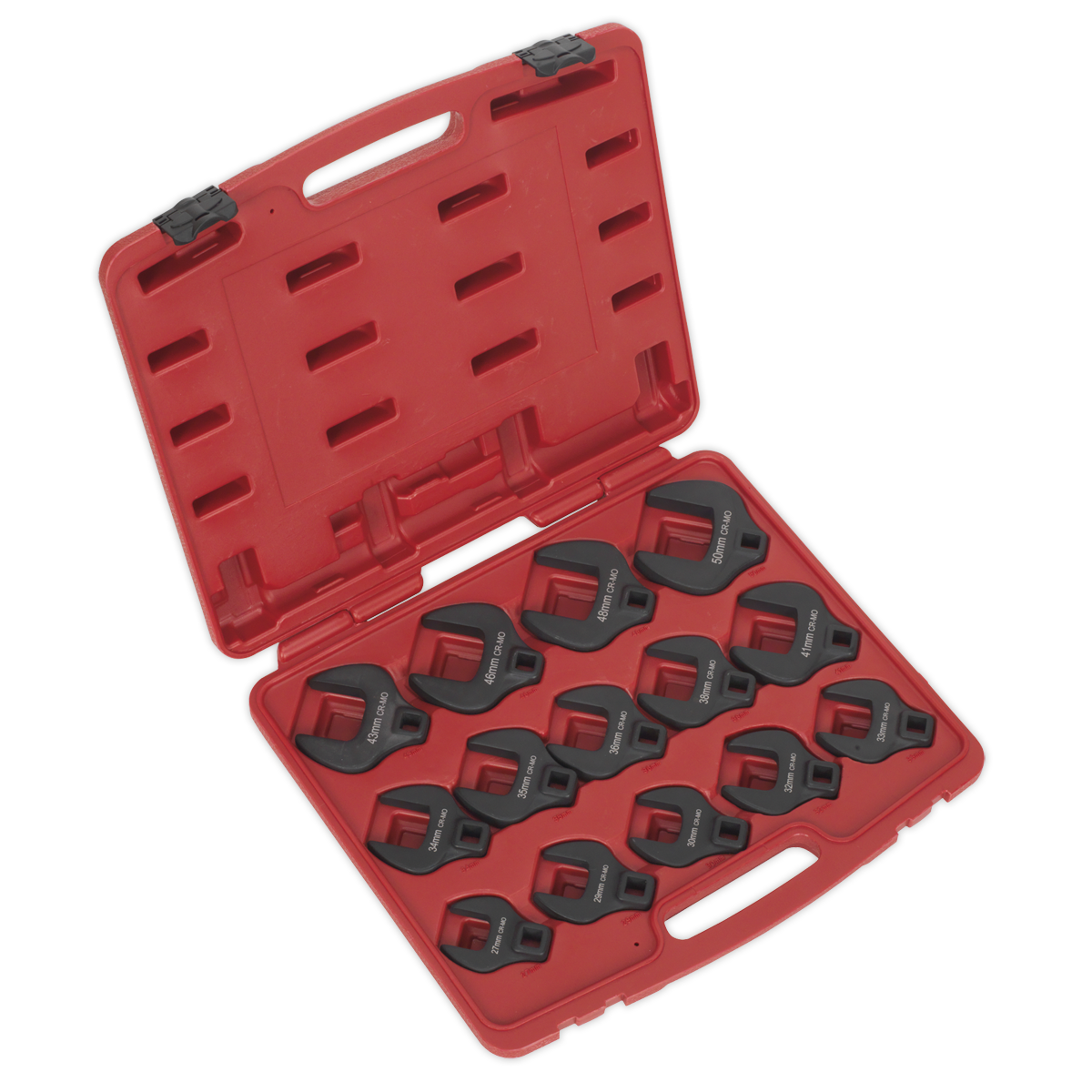 Crow's Foot Spanner Set 14pc 1/2"Sq Drive Metric