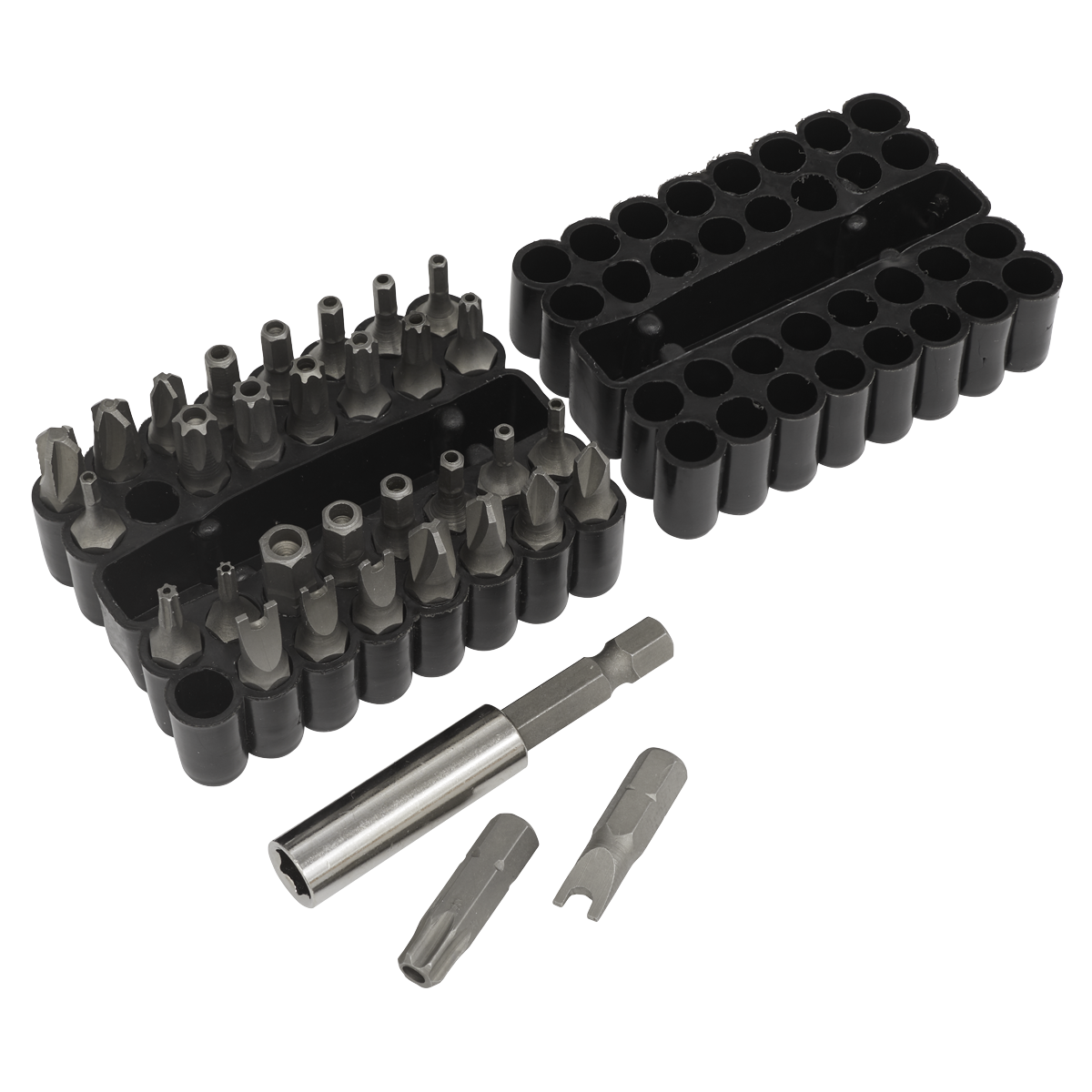 Security Bit & Magnetic Adaptor Set 33pc