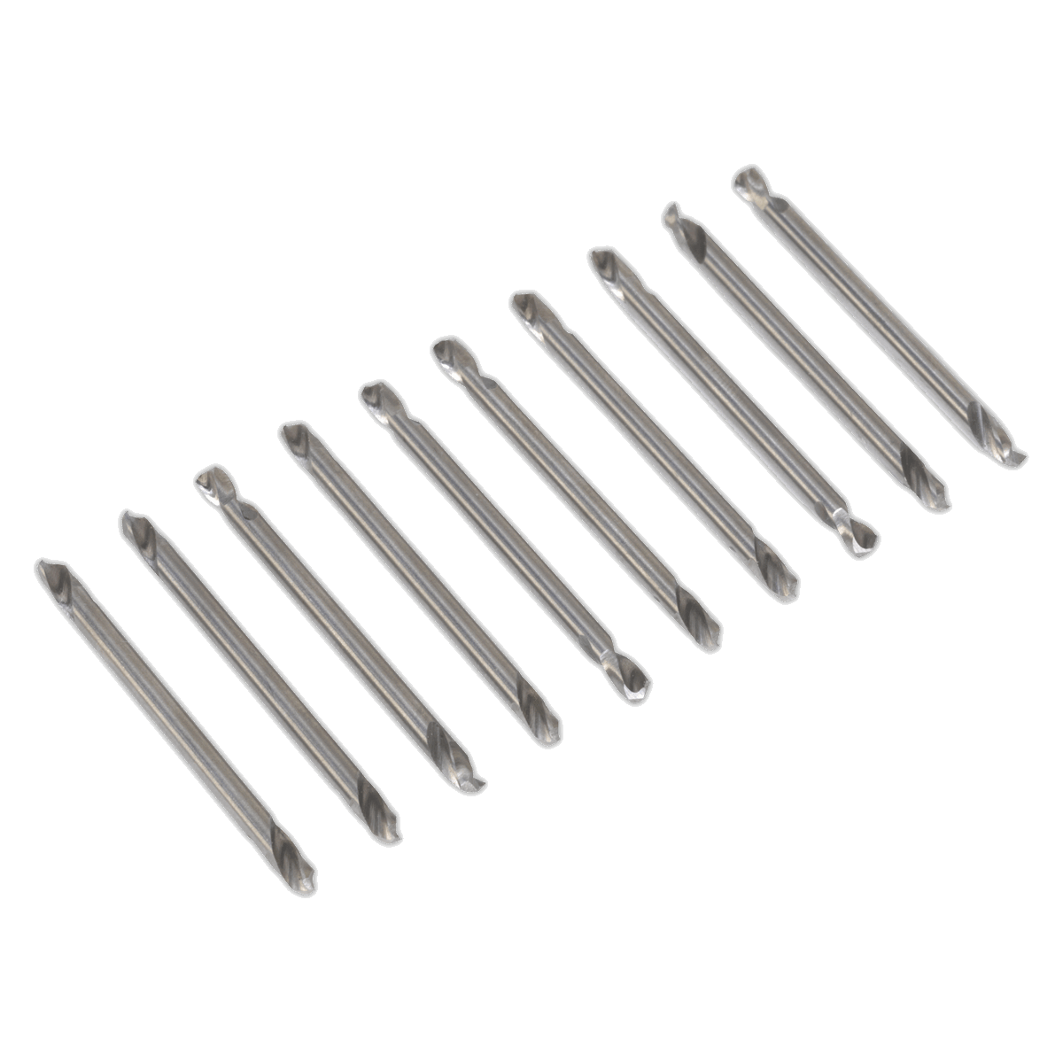 Double End Drill Bit Set 10pc •1/8"
