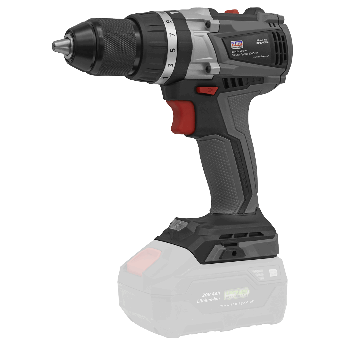 Brushless Combi Drill •13mm 20V SV20 Series - Body Only