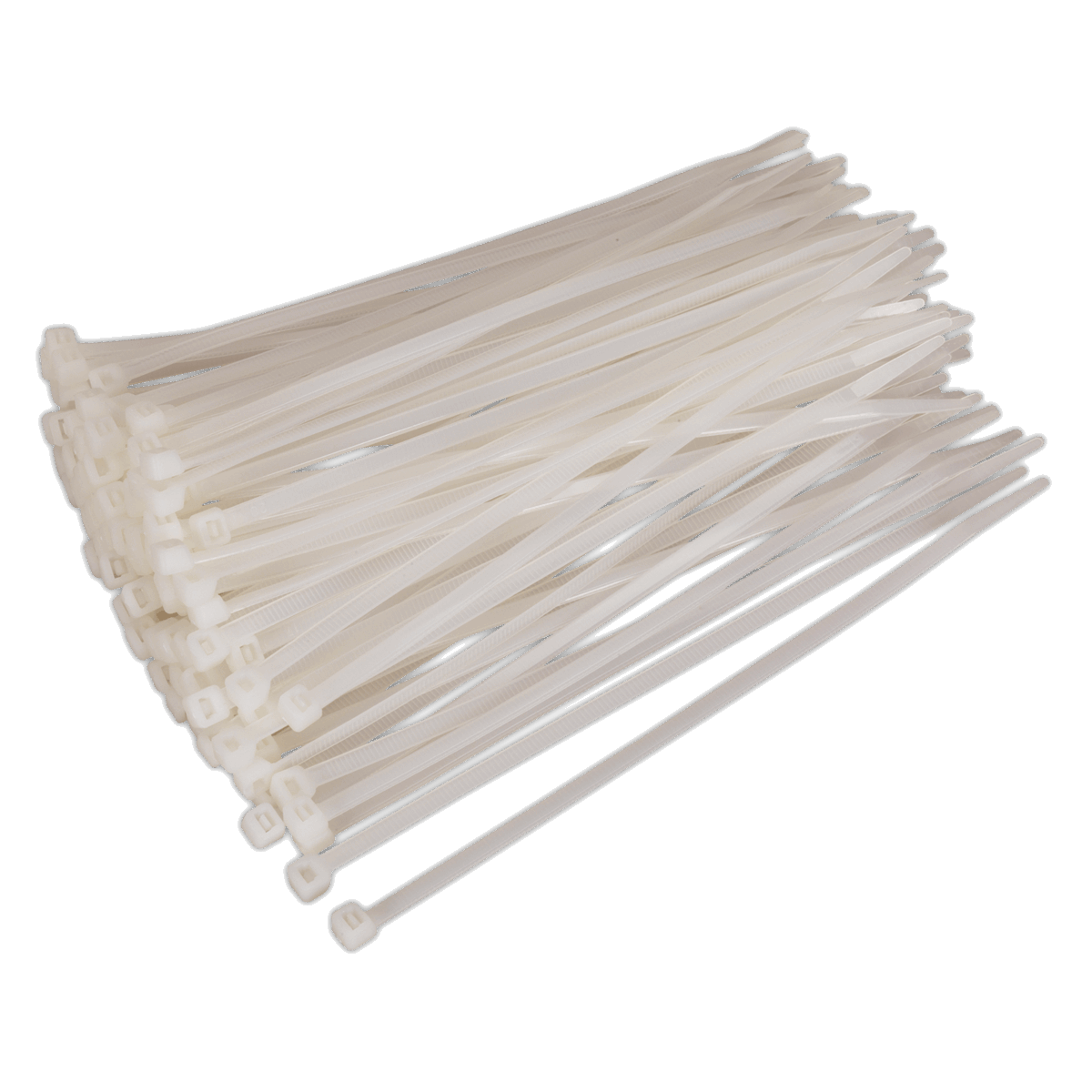 Cable Tie 200 x 4.8mm White Pack of 100