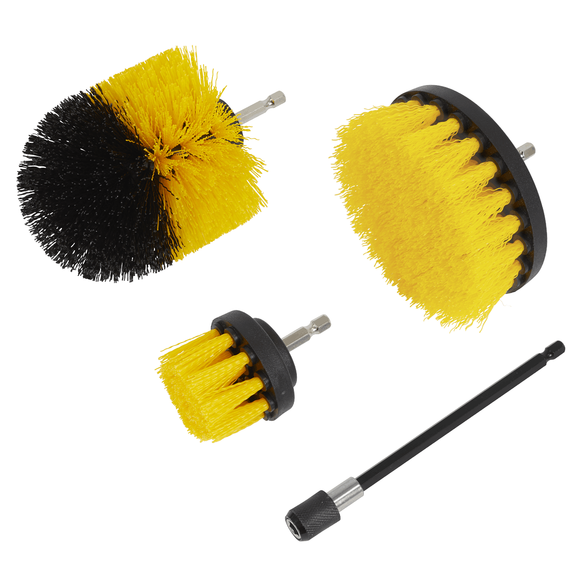 Drill Brush Set 4pc