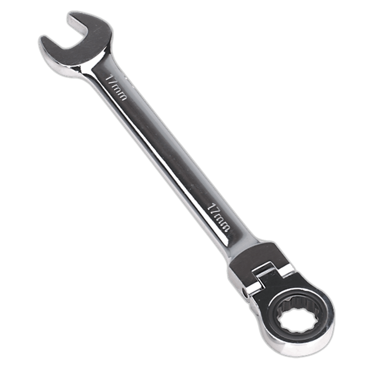Flexi-Head Ratchet Combination Spanner 17mm