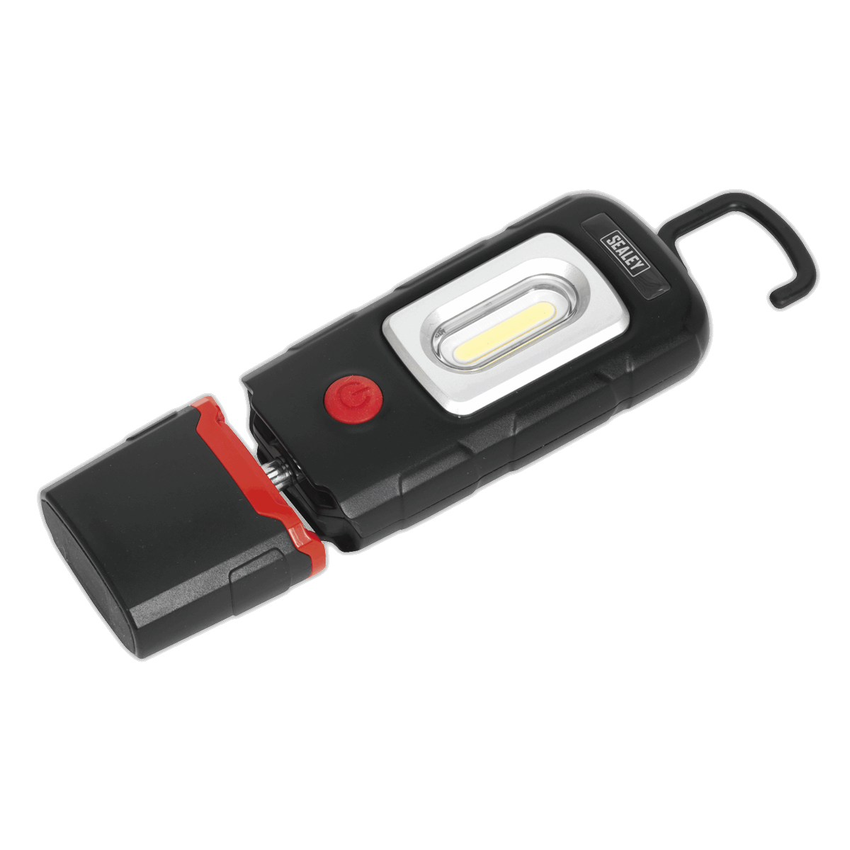 Rechargeable 360• Inspection Light 3W COB & 1W SMD LED Black Lithium-Polymer
