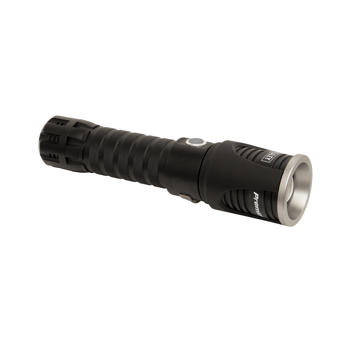 Aluminium Torch 5W SMD LED Adjustable Focus Rechargeable with USB Port