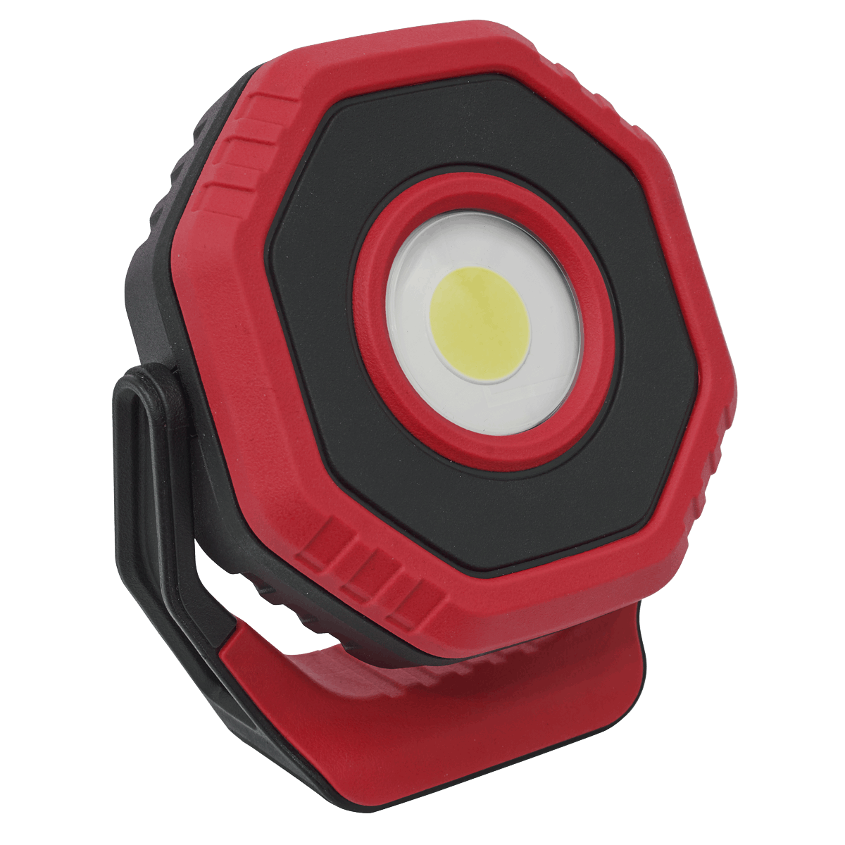 Rechargeable Pocket Floodlight with Magnet 360• 7W COB LED - Red