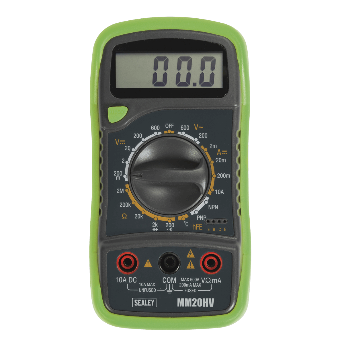 Digital Multimeter 8-Function with Thermocouple Hi-Vis