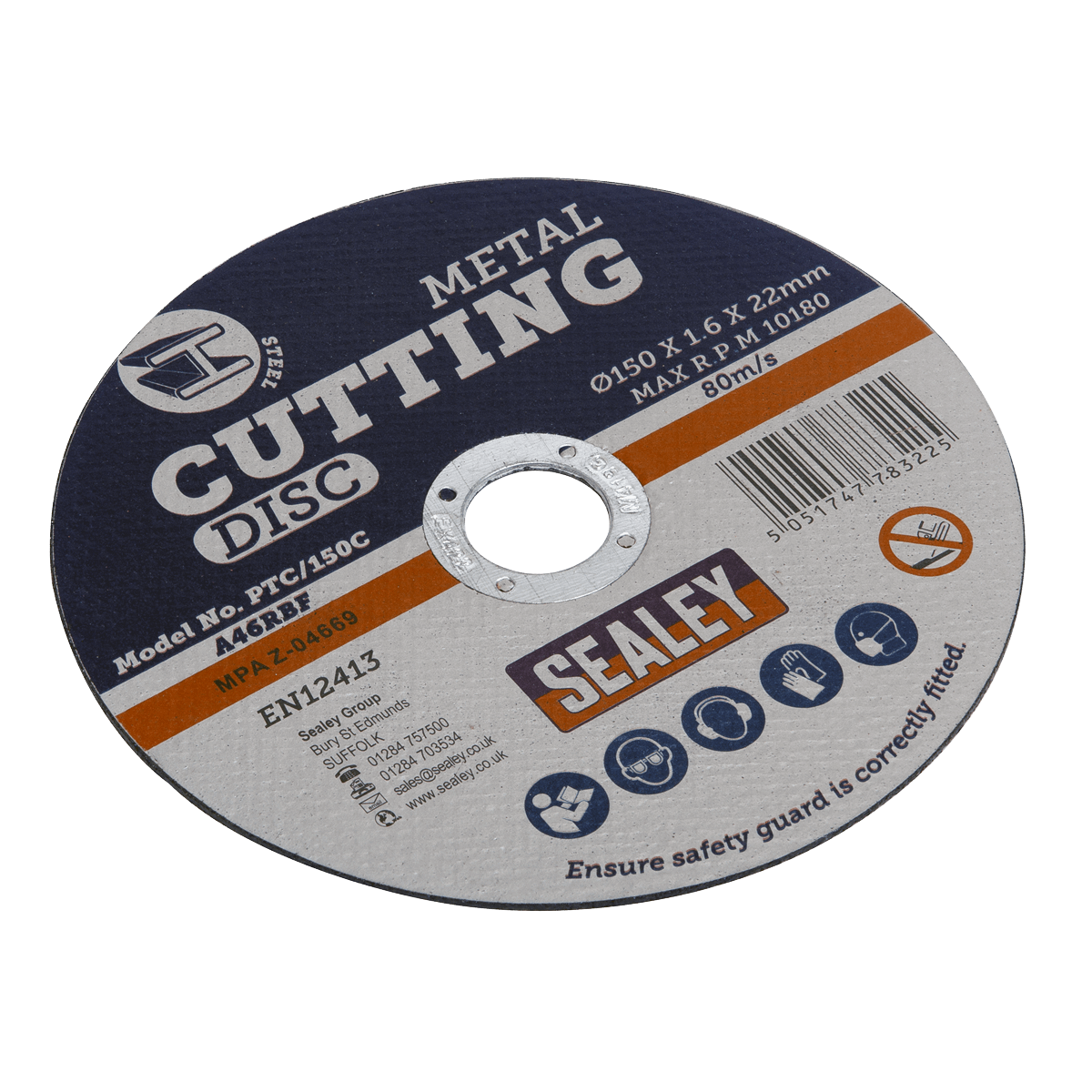 Cutting Disc •150 x 1.6mm 22mm Bore