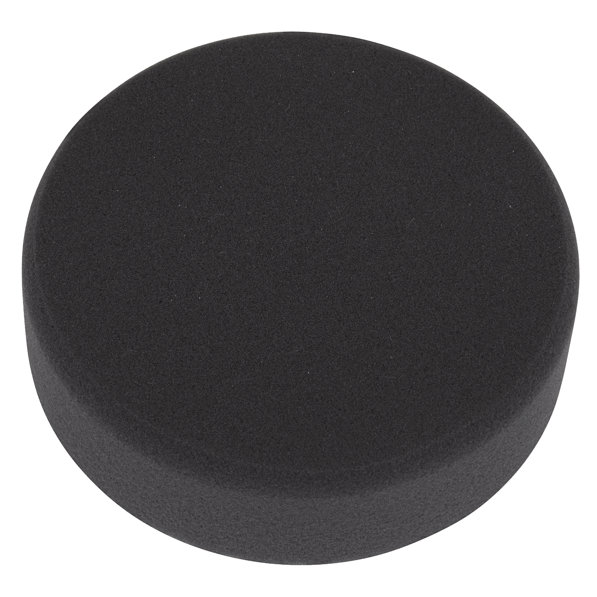 Buffing & Polishing Foam Head Hook-and-Loop •150 x 50mm Black/Soft