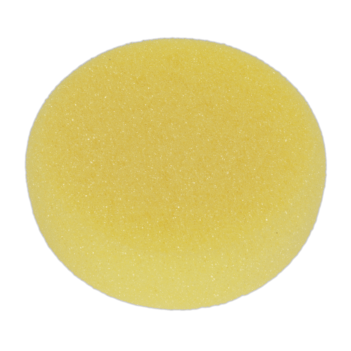 Buffing & Polishing Foam Head Hook-and-Loop •150 x 50mm Yellow/Coarse