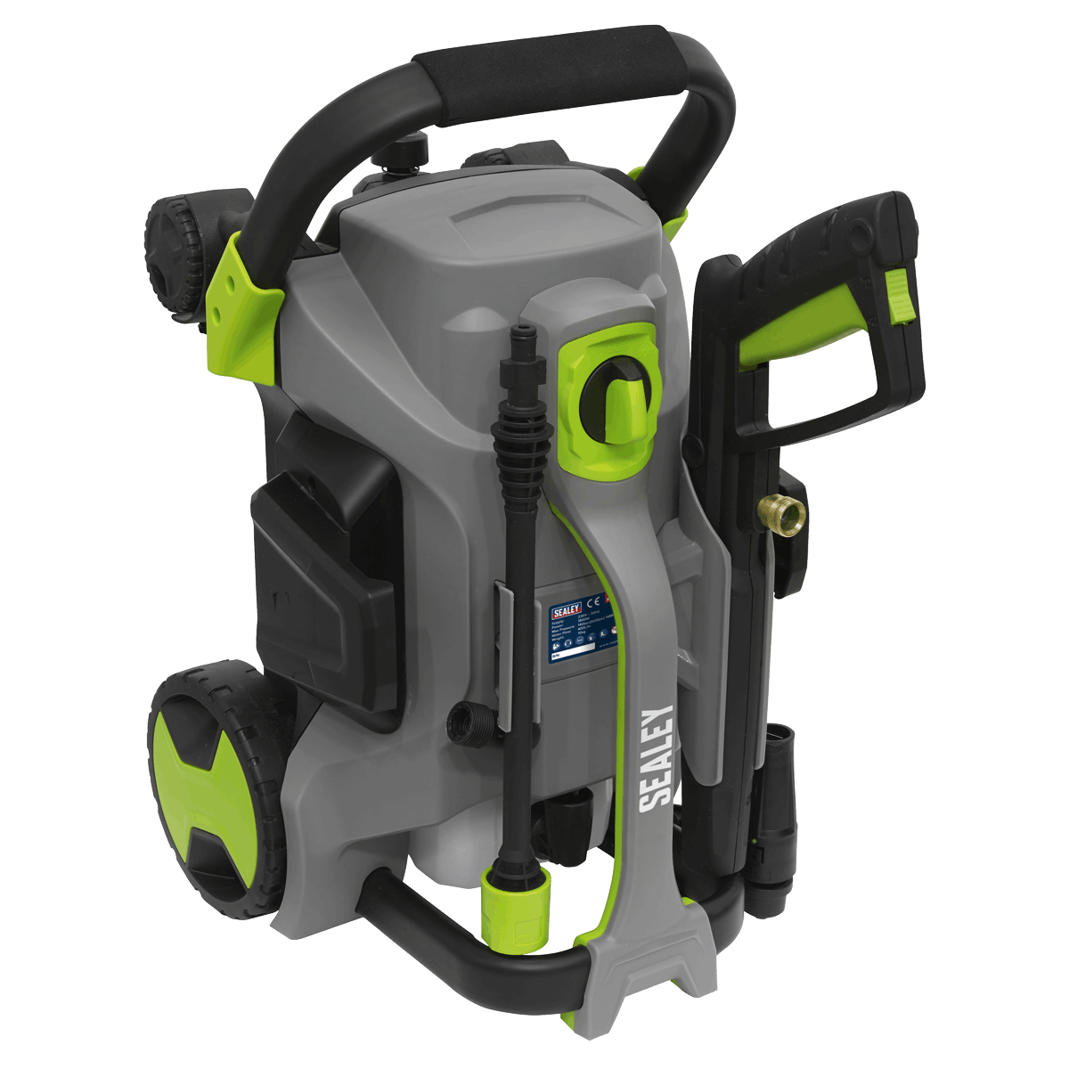 Pull-Along Pressure Washer with TSS 140bar