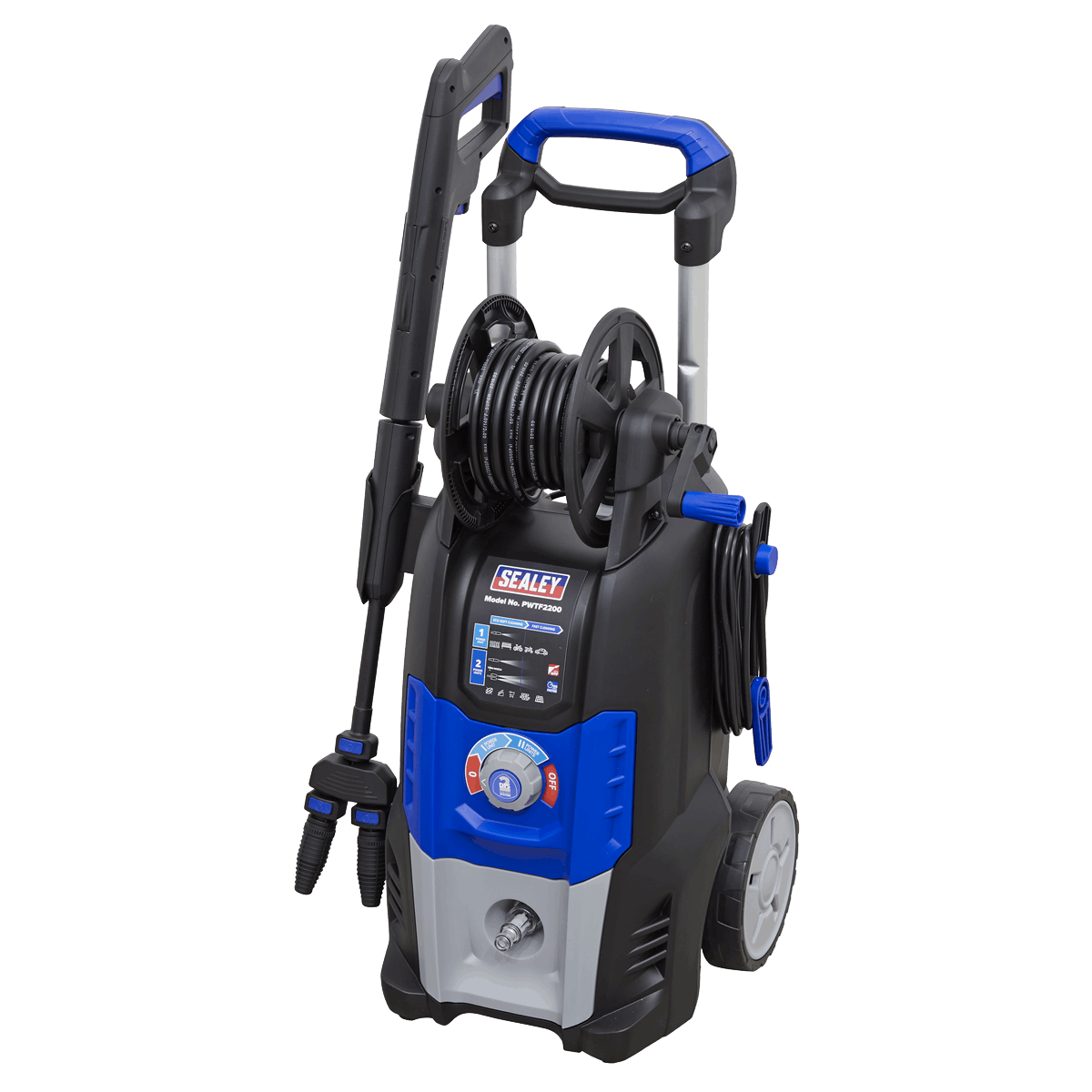 Pressure Washer Twin Pump with TSS & Rotablast• Nozzle 150bar 810L/hr