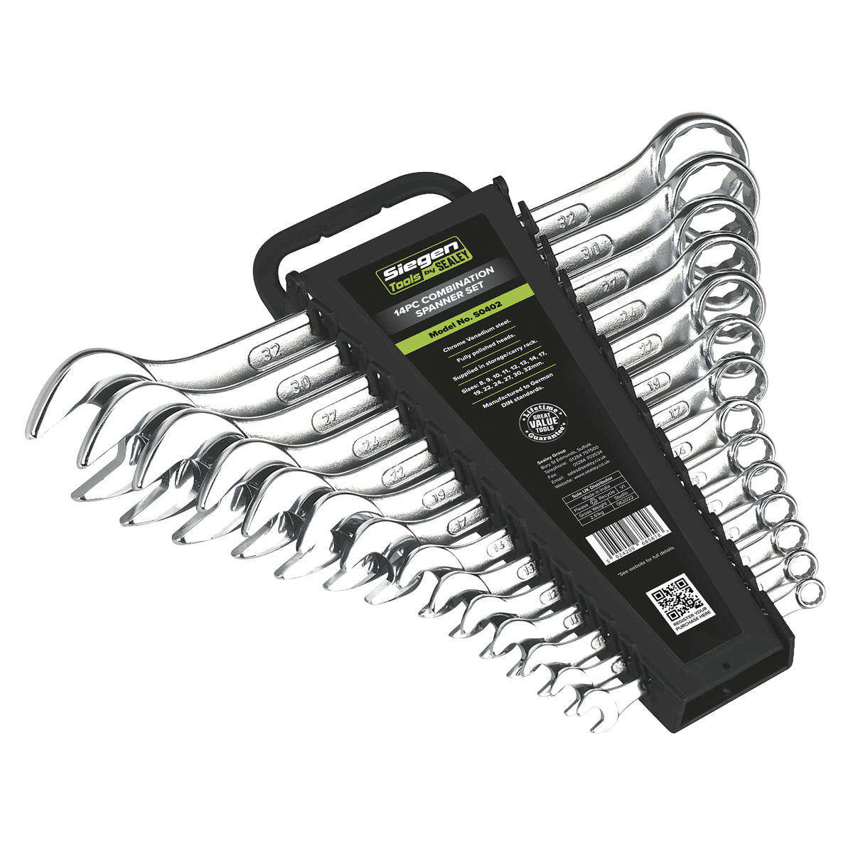 Combination Spanner Set 14pc Metric