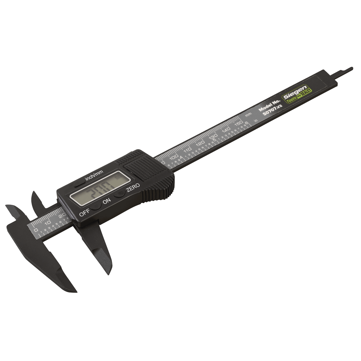 Siegen Digital Electronic Vernier Caliper 0-150mm (0-6")