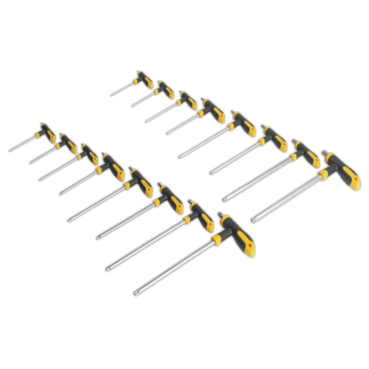 T-Handle TRX-Star* & Hex Key Set 16pc