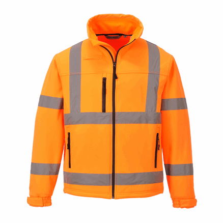 Hi-Vis Classic Softshell Jacket