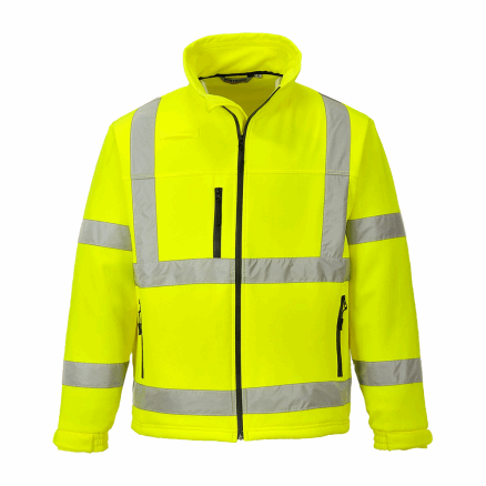 Hi-Vis Classic Softshell Jacket