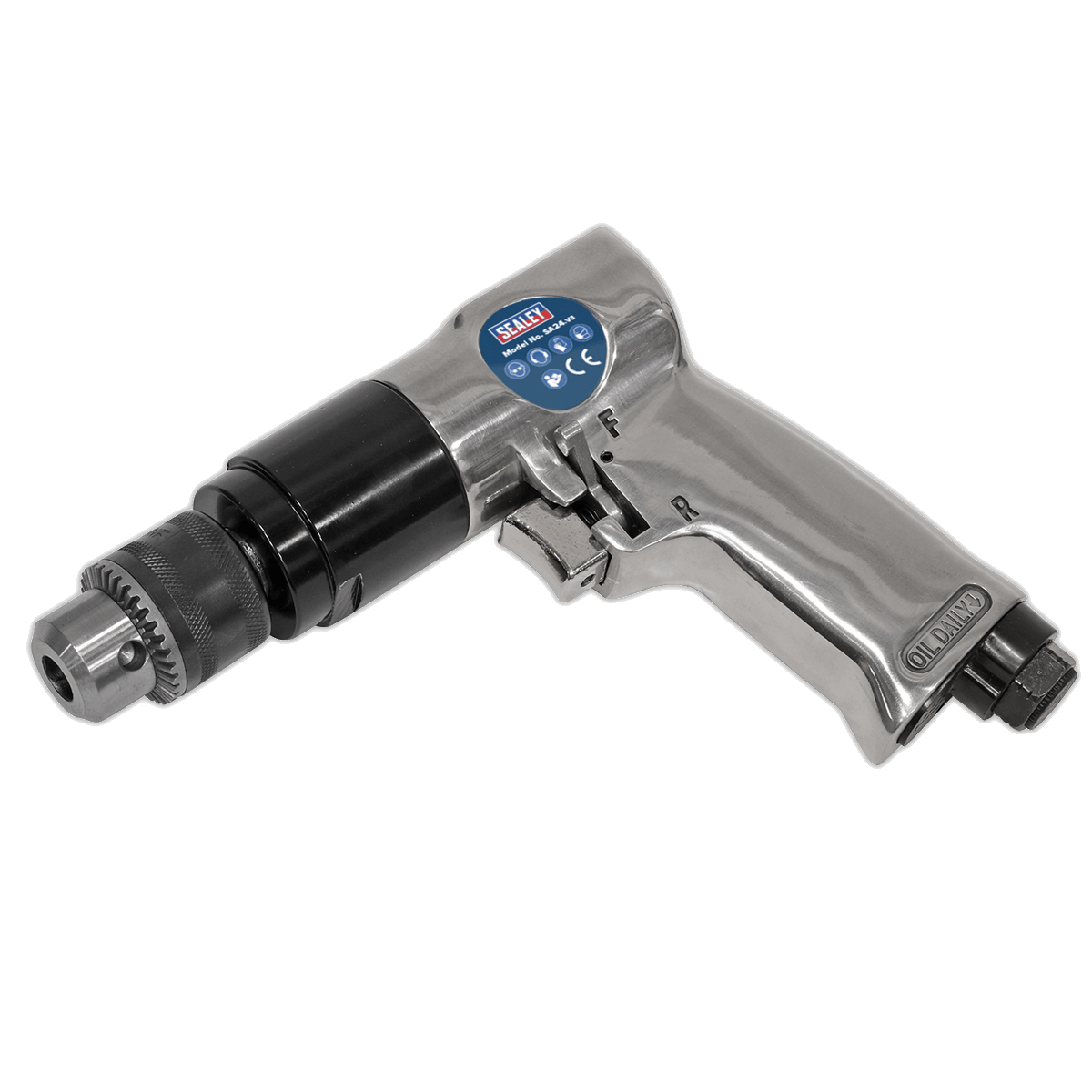 Air Drill •10mm 1800rpm Reversible