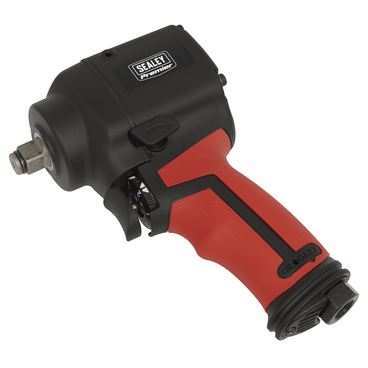 Air Impact Wrench 1/2"Sq Drive Stubby - Twin Hammer