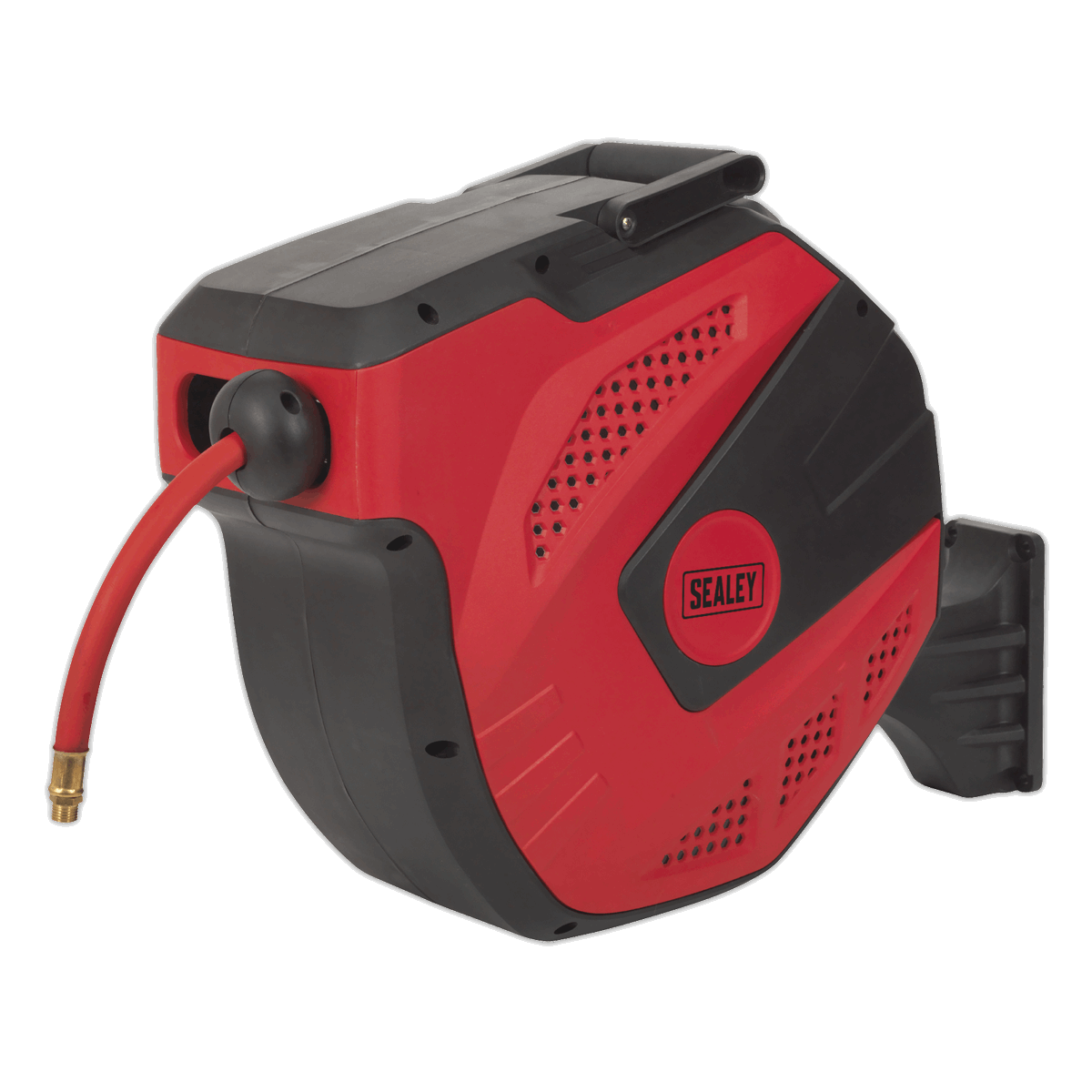 Air Hose Reel Auto-Rewind Control 15m •10mm ID - Rubber Hose