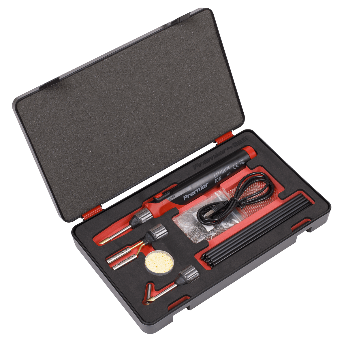 Lithium-ion Rechargeable Plastic Welding Repair Kit 30W