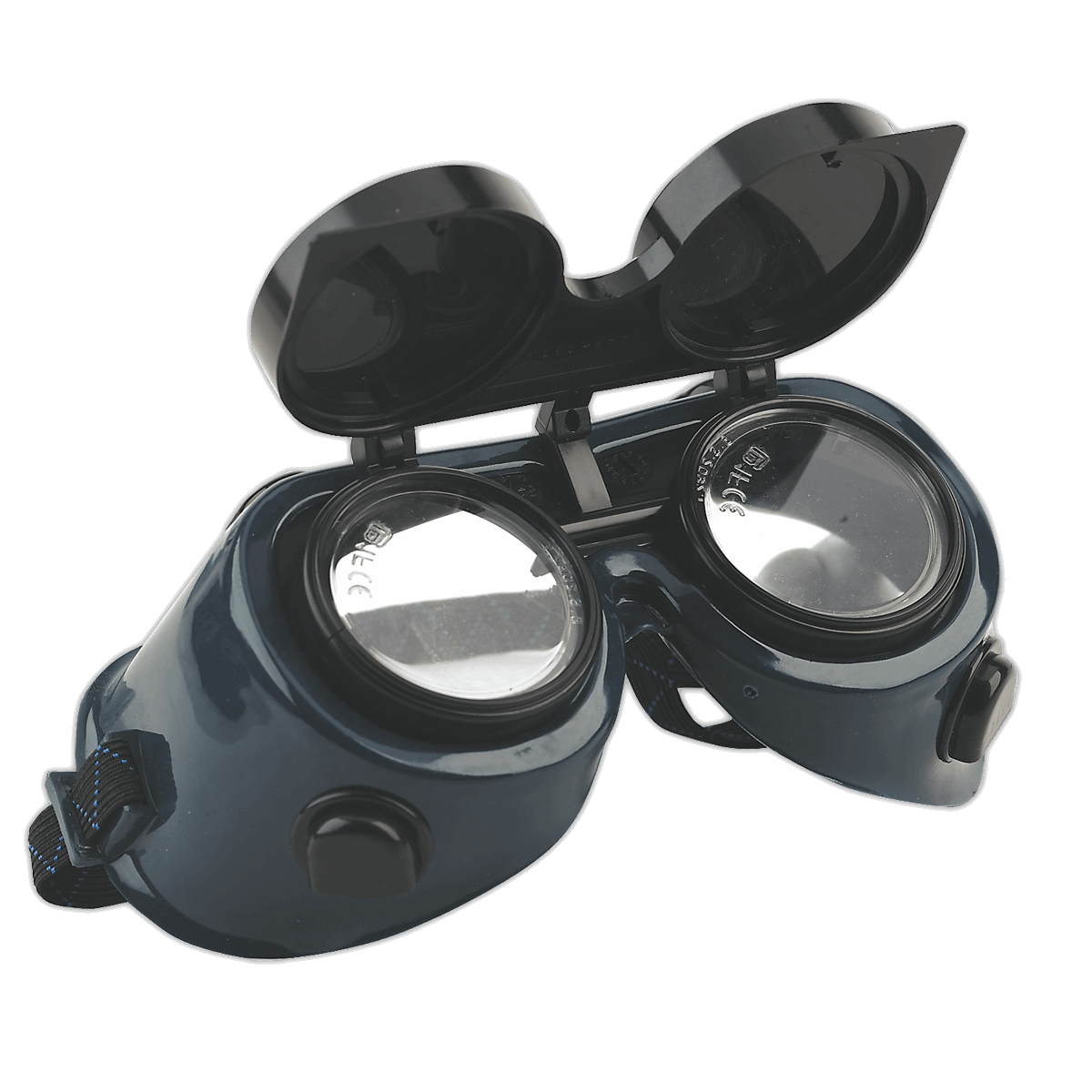 Gas Welding Goggles with Flip-Up Lenses
