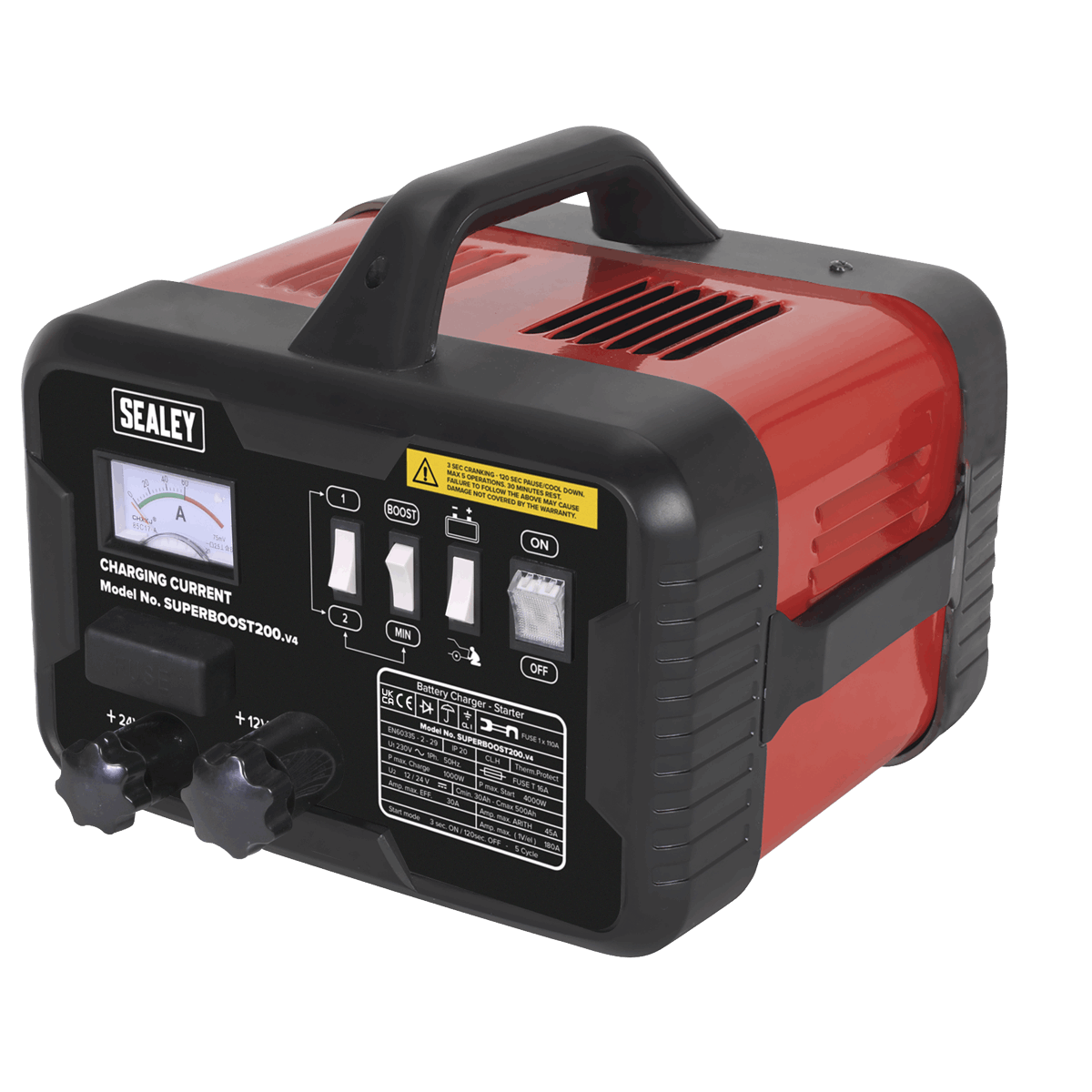 12/24V Starter/Charger 200/45A 230V